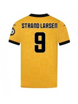 Wolves Jorgen Strand Larsen #9 Replika Hemmakläder 2025-26 Kortärmad